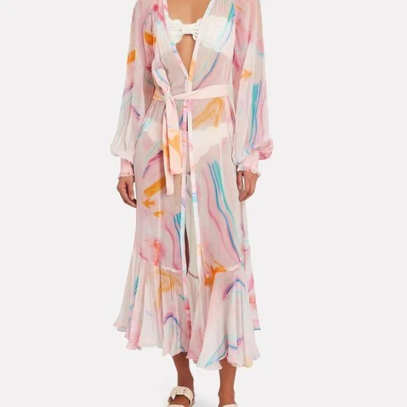 Rococo Sand | Swim | Rococo Sand Davina Chiffon Coverup Dress Shorts Set